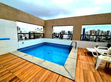 Casa · 211m² · 3 Quartos · 2 Vagas · Cobertura de Luxo na Pituba: 3 Quartos, 3 Suítes, 2 Salas, 4 Banheiros, 2 Vagas de Garagem - 211m² -