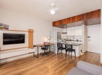 3500e83c84919551353105a5a7a938d4dc87ed34 · Apartamento com 1 dormitório para alugar, 60 m² por R$ 5.700,00/mês - Alphaville - Barueri/SP