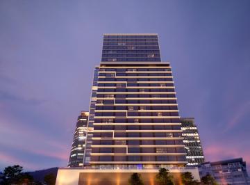 Fachada Noturna · Pulse - Apartamento 1 quarto no coração da Ilha do Leite