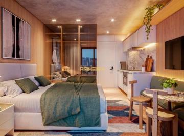 Apartamento de 1 quarto, Curitiba · Studio moderno e novo no Centro - Planta inteligente - Otimização de espaços