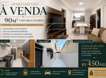Foto 01 · Apartamento à venda com área externa, 90m²,  2 quartos, 1 suíte, 1 sala, 2 banheiros, 1 vaga, . Conf
