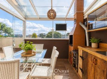 Apartamento de 3 quartos, Curitiba · Cobertura Duplex com Terraço Privativo e Churrasqueira no Cristo Rei
