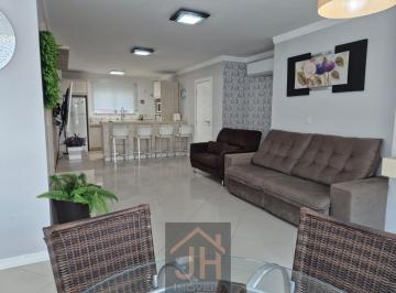 Foto 01 · MARAVILHOSO APTO, "PÉ NA AREIA", NA PRAIA DE BOMBAS, 105 MTS² PRIVATIVOS, COM 03 DOMTS, MOBILIADO ,