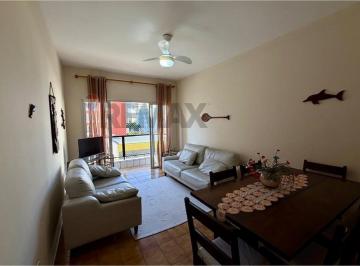 Apartamento · 80m² · 2 Quartos · 1 Vaga · Apartamento Mobiliado para Locação – Praia do Tombo – Guarujá/SP