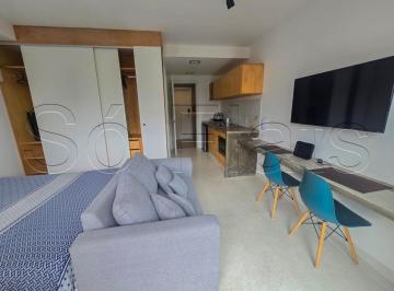 Apartamento · 25m² · 1 Quarto · Studio Is Moemam, totalmente equipado disponivel para locação contendo 25m² e 01 dormitório.