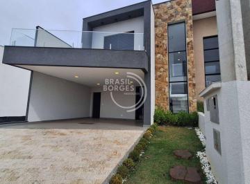 Casa · 174m² · 3 Quartos · 4 Vagas · Sobrado Novo de Alto Padrão no Villagio Wanel | 3 Suítes, Escritório e Acabamento Premium