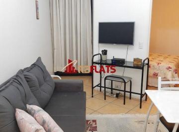 Apartamento · 33m² · 1 Quarto · 1 Vaga · Flat com ótimo preço no bairro Moema. Confira!