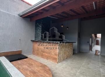 Casa · 111m² · 2 Quartos · 5 Vagas · Espaçosa Casa Semi Isolada à Venda na Aviação, Praia Grande - 2 Quartos