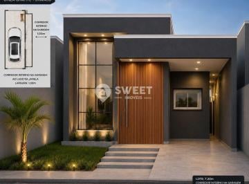 Casa · 108m² · 3 Quartos · 2 Vagas · Casa Térrea nova - com Piscina