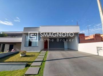 Casa · 150m² · 3 Quartos · 2 Vagas · Casa de Condomínio com 3 quartos à Venda, Ondas - Piracicaba