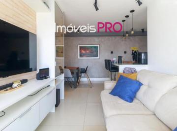 Apartamento · 65m² · 2 Quartos · 1 Vaga · Lindo Apê no Coração do Brooklin | 2 Dorms (1 Suíte), Varanda Gourmet e Metrô Campo Belo a 500m