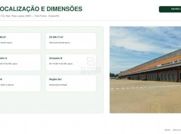 Comercial · 4541m² · Galpão logístico para locação • 4.541,38 m² • Esteio/RS