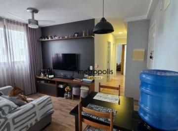 Sala · Apartamento com 2 dormitórios à venda, 39 m² por R$ 345.000,00 - Vila Aquilino - Santo André/SP