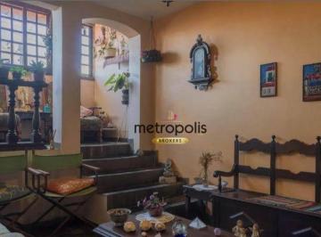 Sala de Estar · Sobrado com 4 dormitórios à venda, 196 m² por R$ 860.000,00 - Jardim Três Marias - São Bernardo do C
