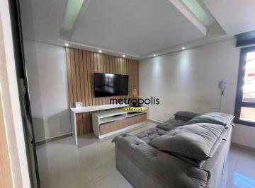 Sala · Sobrado com 2 dormitórios à venda, 153 m² por R$ 650.000,00 - Parque das Nações - Santo André/SP