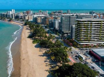 Apartamento · 249m² · 4 Quartos · 4 Vagas · Apartamento à Beira-mar com 4 Suítes e Varanda à venda no Edf Mansão José Lages Filho