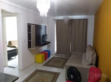 Apartamento · 46m² · 1 Quarto · 1 Vaga · Apartamento mobiliado para locação em Parque Tamandaré - Campos