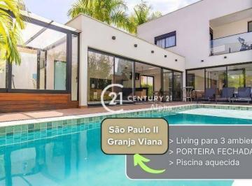 40515e6ee40f396b91f4fa735212067c709d8a6b · Casa com 4 dormitórios à venda, 444 m² por R$ 4.300.000,00 - São Paulo II - Cotia/SP