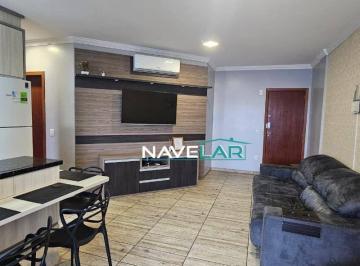 sala · Apartamento Mobiliado com Vista Mar a 60 Metros da Praia | Gravatá – Navegantes