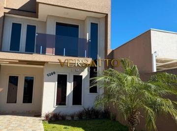 Casa · 120m² · 3 Quartos · 1 Vaga · Sobrado à Venda na Capela Velha em Araucária | 3 Quartos, Suíte, Terraço e Área Gourmet