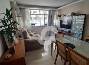 345341ea5c32fc6e28d7e96714936b8d25ef52a5 · Apartamento com 3 dormitórios à venda, 100 m² por R$ 850.000,00 - Icaraí - Niterói/RJ