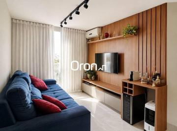 f06b3982fb3671f0d15e19a3f5cd0aae7ea8bc50 · Apartamento com 2 dormitórios à venda, 54 m² por R$ 380.000,00 - Jardim Novo Mundo - Goiânia/GO
