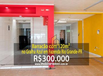 ca79d807f133591cbcf34018738ede8ebc93a36e · Barracão com 120m² no Gralha Azul em Fazenda Rio Grande/PR - A venda por R$300.000,00