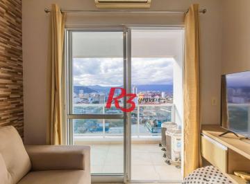 731f2000a794d2c6a1214a18727f4dd65e39be88 · Apartamento com 1 dormitório para alugar, 47 m² por R$ 5.300,02/mês - Boqueirão - Santos/SP