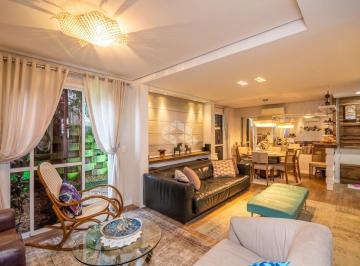 Casa · 227m² · 4 Quartos · 3 Vagas · Casa em condomínio, semi-mobiliada e decorada, 4 dormitórios, 2 suítes, churrasqueira, patio, 3 vaga