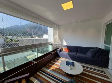 VARANDA · Apartamento residencial à venda na Barra da Tijuca (109 m²) com 1 suíte, piscina e sauna