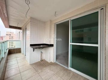 Apartamento · 75m² · 2 Quartos · 1 Vaga · Apartamento 2 Dorms (1 Suíte) no Canto do Forte | Praia Grande/SP | 74,70 m² | Varanda Gourmet, 1 Va