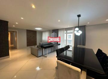 Apartamento · 128m² · 3 Quartos · 2 Vagas · Apartamento para aluguel em Jardim São Caetano - São Caetano do Sul | Cinerama Imóveis
