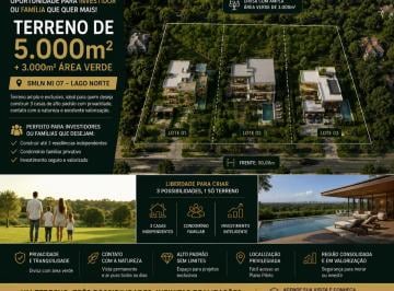 Terreno · 5000m² · Terreno de 5.000m² no Lago Norte | Potencial para 3 Casas de Alto Padrão + Área Verde (61) 9 9598-52