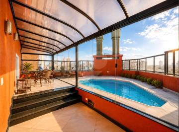 Imagem Principal · Cobertura Linear Alto Padrão, 4 Suítes, Piscina Privativa e 6 Vagas, Vista Panorâmica Vila Mascote -