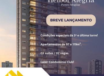 Apartamento · 97m² · 3 Quartos · 2 Vagas · Apartamento para venda em Vila Mogilar de 97.00m² com 3 Quartos, 1 Suite e 2 Garagens