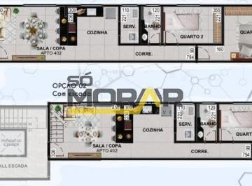 Apartamento · 119m² · 2 Quartos · 1 Vaga · APARTAMENTO COBERTURA 2 QUARTOS, AREA GOURMET, TERRACO E 1 VAGA DE GARAGEM NO BAIRRO TUPI - BELO HOR
