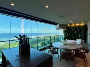 Foto 01 · Apartamento Decorado de Alto Luxo com Vista Mar à Venda no D'AZUR Jaguaribe | 235 m² | 4 Suítes | Po