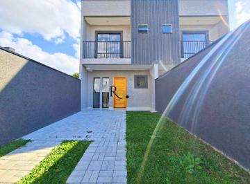 Casa de 3 quartos, Curitiba · SOBRADO NOVO FRENTE PARA RUA NO SÍTIO CERCADO 3 QUARTOS 1 SUÍTE SACADA E CHURRASQUEIRA