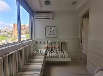 Foto 01 · Sala Comercial de Alto Padrão para Locação em Porto Alegre - 3 Salas, 1 Banheiro, 40m² no Bairro Rio