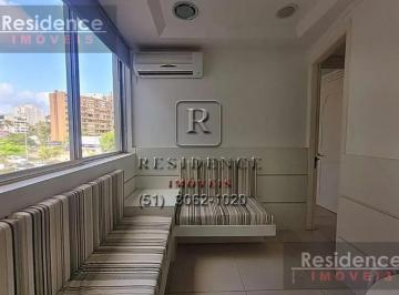 Foto 01 · Sala Comercial de Alto Padrão para Locação em Porto Alegre - 3 Salas, 1 Banheiro, 40m² no Bairro Rio