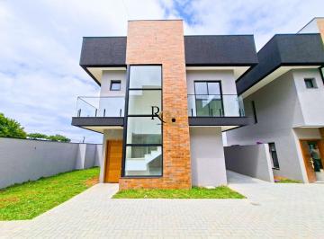 Casa de 3 quartos, Curitiba · SOBRADO DUPLEX NOVO EM CONDOMÍNIO FECHADO NO CAJURU 117M² 3 QUARTOS 1 SUÍTE E SACADA