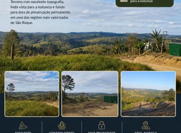 Terreno , São Roque · Lote de 1.000m² com relevo favorável e paisagem privilegiada