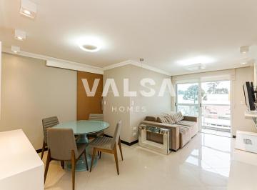 1 · Apartamento com 73.43 m², 3 quartos sendo 1 suíte à venda no bairro Mercês.