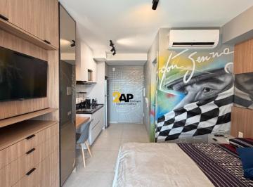 Apartamento · 28m² · 1 Quarto · Apartamento para locação na Vila Pompéia, São Paulo-SP: 1 quarto, 1 suíte, 1 sal