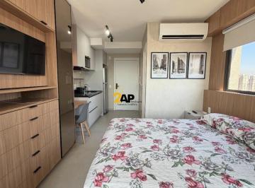 Apartamento · 28m² · 1 Quarto · Apartamento para locação na Vila Pompéia, São Paulo-SP: 1 quarto, 1 suíte, 1 ban