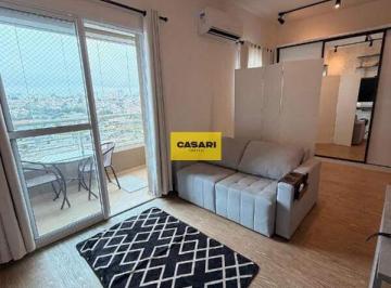 Apartamento · 50m² · 1 Quarto · Apartamento 1 Dorm, mobiliado, no Centro de São Bernardo do Campo – lazer completo
