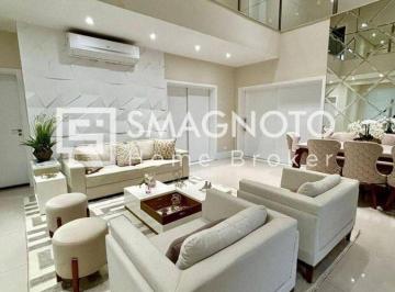 Casa · 374m² · 5 Quartos · 3 Vagas · Sobrado com 5 dormitórios à venda, 374 m² por R$ 3.800.000,00 - Terras de Piracicaba - Piracicaba/SP