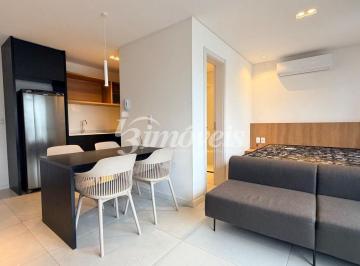 Apartamento · 43m² · 1 Vaga · Apartamento/Loft para locação anual, mobiliado, 1 vaga de garagem, Edifício 4Sete, no bairro Centro,