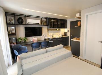 Apartamento · 30m² · 1 Quarto · Studio Mobiliado e Equipado com Sacada para Alugar