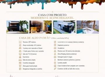 Casa · 413m² · 3 Quartos · 4 Vagas · Casa de Condomínio para venda em Alphaville Itu de 413.00m² com 3 Quartos, 3 Suites e 4 Garagens